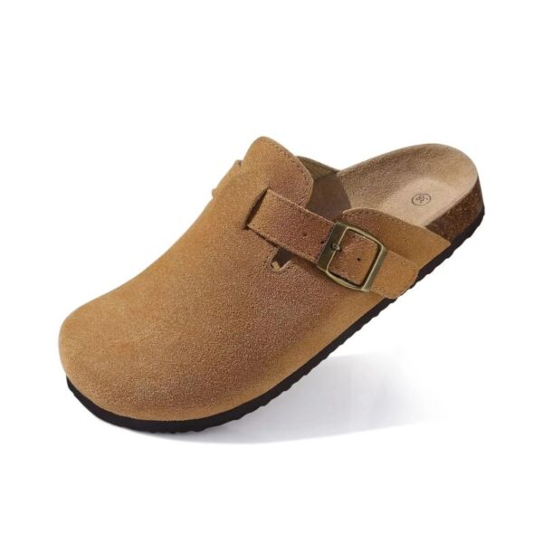 Sabot Orthopédique Femme à Bride, sabots orthopédiques marron