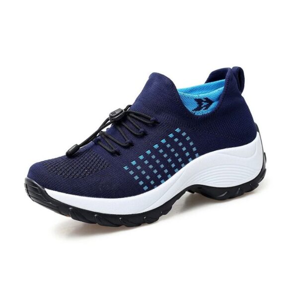 Basket Orthopédique Femme Sport Plateforme Légère, tennis confortable