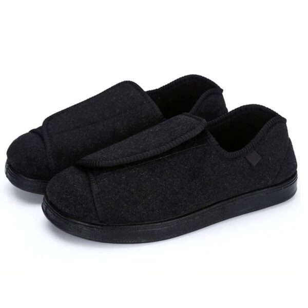 Chausson Orthopédique Femme Spécial Saut, chausson pour diabétique noir
