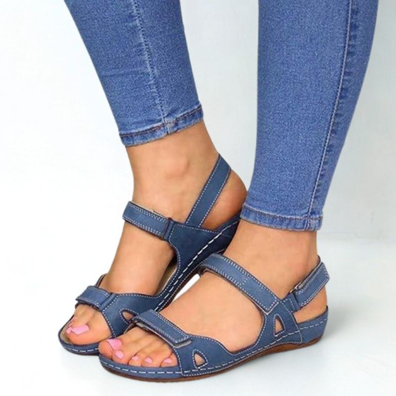 Sandale Orthopédique Femme Été Confort à Scratch – Image 2