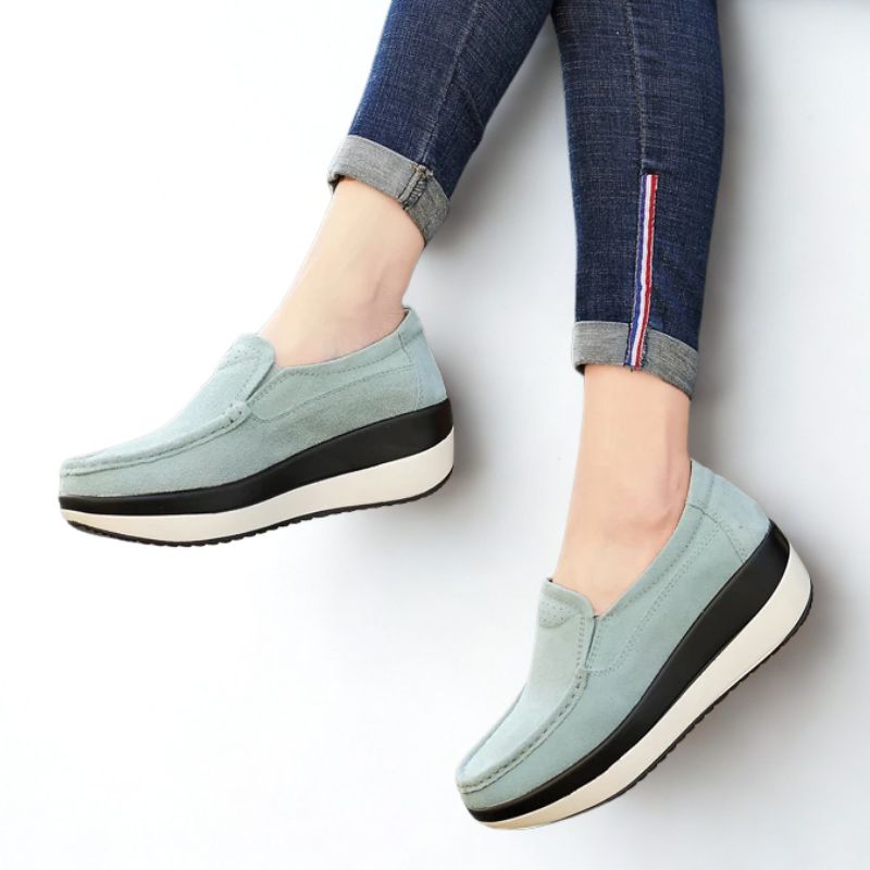 Mocassin Orthopédique Femme en Daim – Image 3