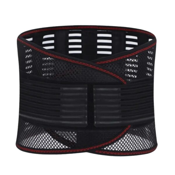 Corset Orthopédique Lombaire Respirant à 5 Supports, Corset Orthopédique Lombaire Noire