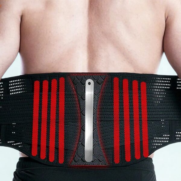 Ceinture de Soutien Lombaire Réglable, ceinture lombaire noir
