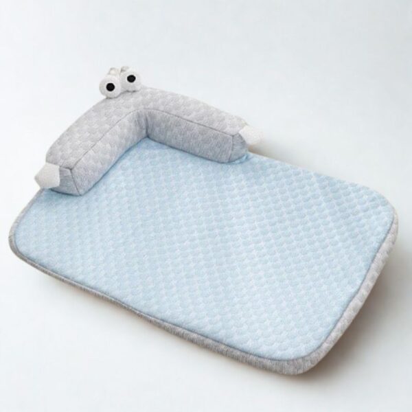 Tapis de Couchage Orthopédique Imperméable, tapis imperméable bleu pour animaux