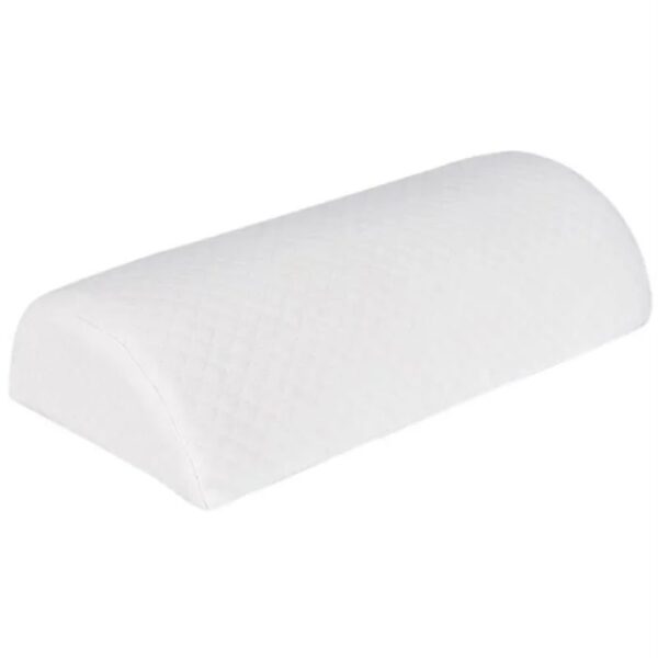 Oreiller de Couchage Orthopédique Demi-lune, oreiller blanc, coussin blanc