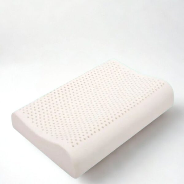 Oreiller Orthopédique en Latex Respirant, Oreiller Orthopédique Blanc