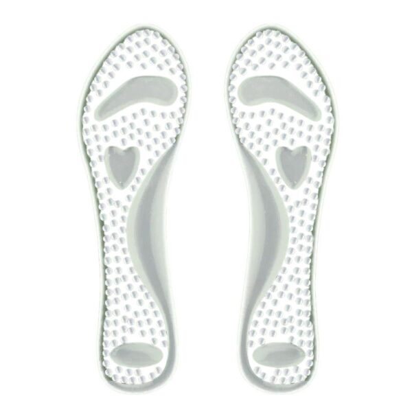 Semelles Orthopédiques Antidérapantes pour Talons, Semelles Orthopédiques Transparente