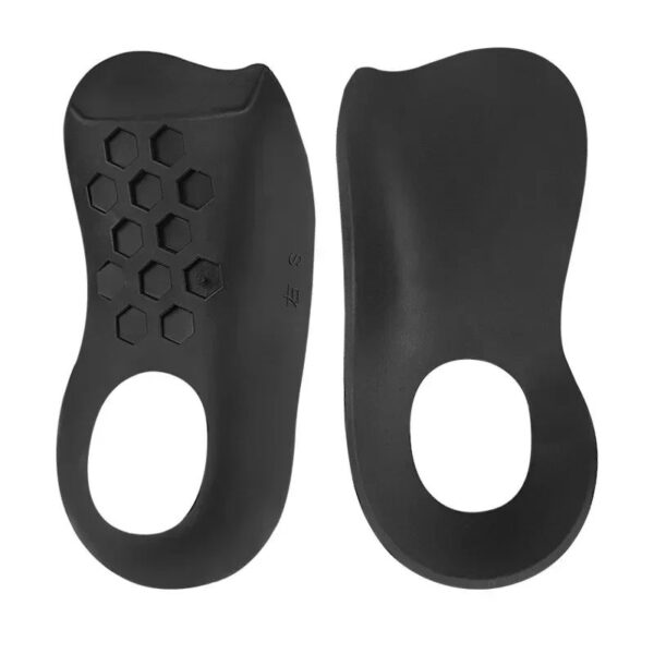 Semelle Orthopédique Pied Plat Solution Voûte, support voute noir