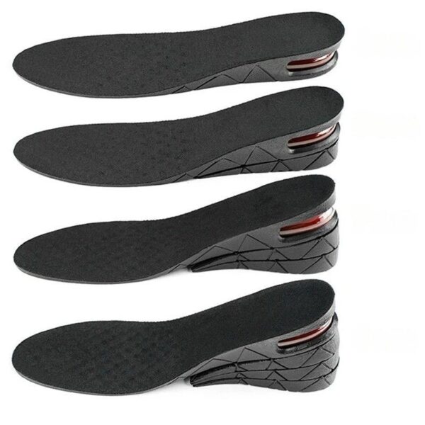 Talonnette Orthopédique Effet Rehausseur, talonnette noir