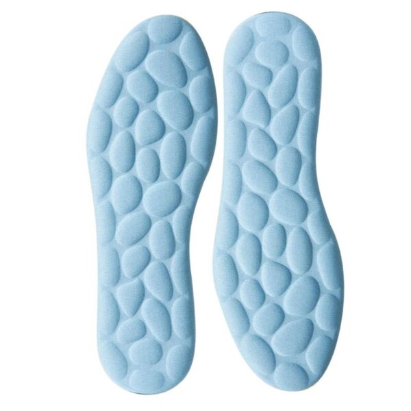 Semelle orthopédique Pied plat Confort 4D, semelle 4D bleu