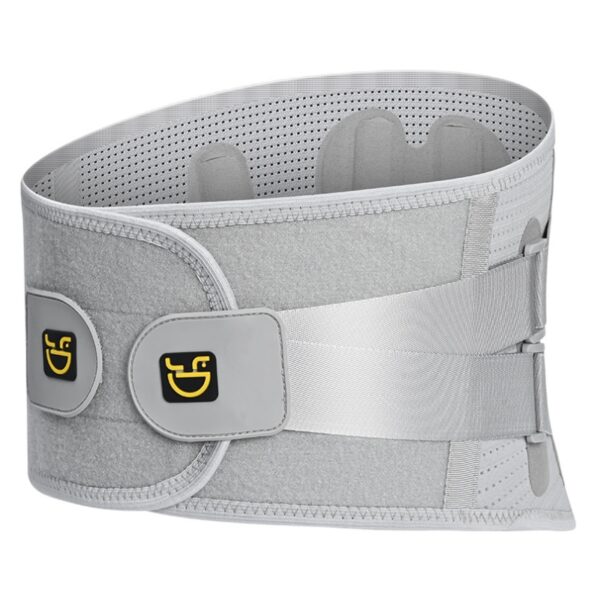Corset Orthopédique Lombaire avec Sangles Correctives, corset gris