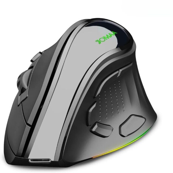 Souris Orthopédique Sans Fil avec 9 Boutons et Double Mode, souris multifonction noir