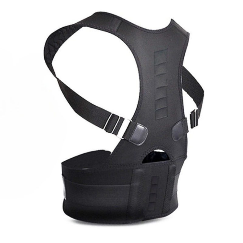 Gilet Orthopédique Soulagement Dos, Gilet Orthopédique Noir