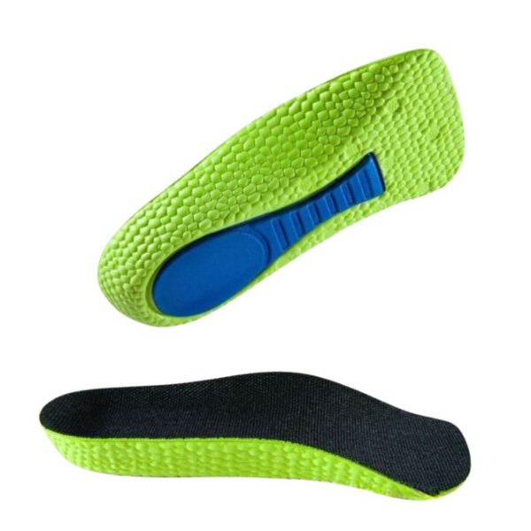 Talonnette orthopédique Confort Pied Plat, talonette noir