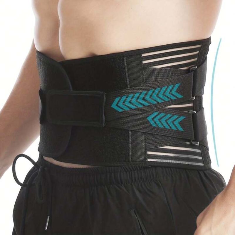 Corset Orthopédique Lombaire Antidouleur Intense, ceinture lombaire noire