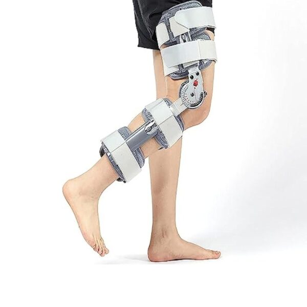 Prothèse Orthopédique Genouillère Articulée, prothèse gris