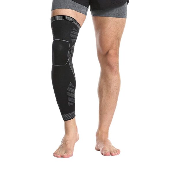 Maintien de Compression Anti-Douleurs pour Genoux et Jambes, Compression Jambes et Genoux Noires
