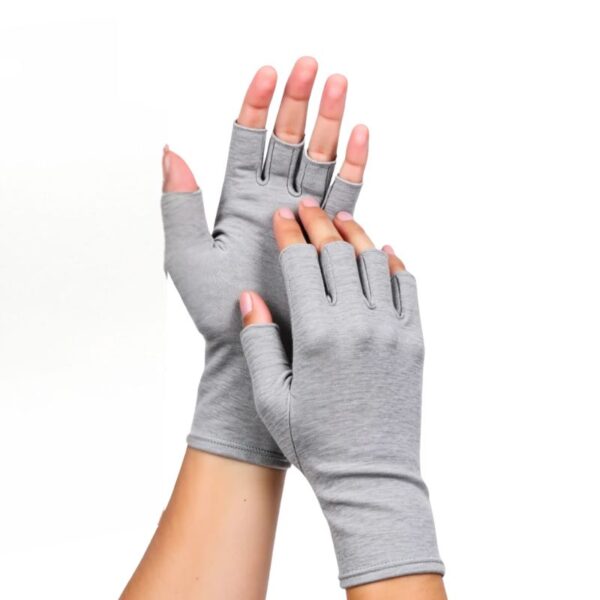Gants de Compression en Fibre de Bambou, Gant de Compression Gris