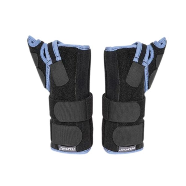 Attelle De Poignet Avec Soutien Pouce Et Compression Réglable, Attelle de Poignet Bleu