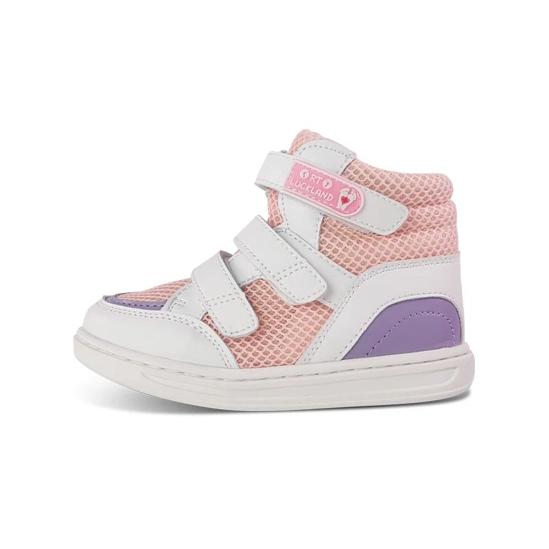 Chaussure Orthopédique Enfant Montante Anti-Choc, Chaussure Orthopédique Rose
