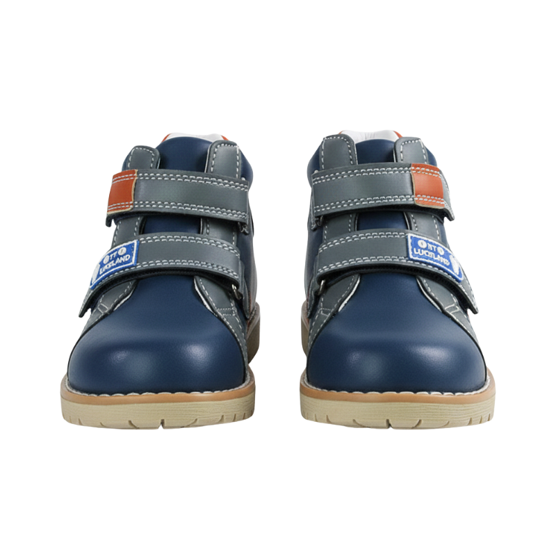 Chaussure Orthopédique Enfant Montante Confort, Chaussure Orthopédique Bleu
